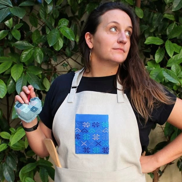 Upcycling cooking apron