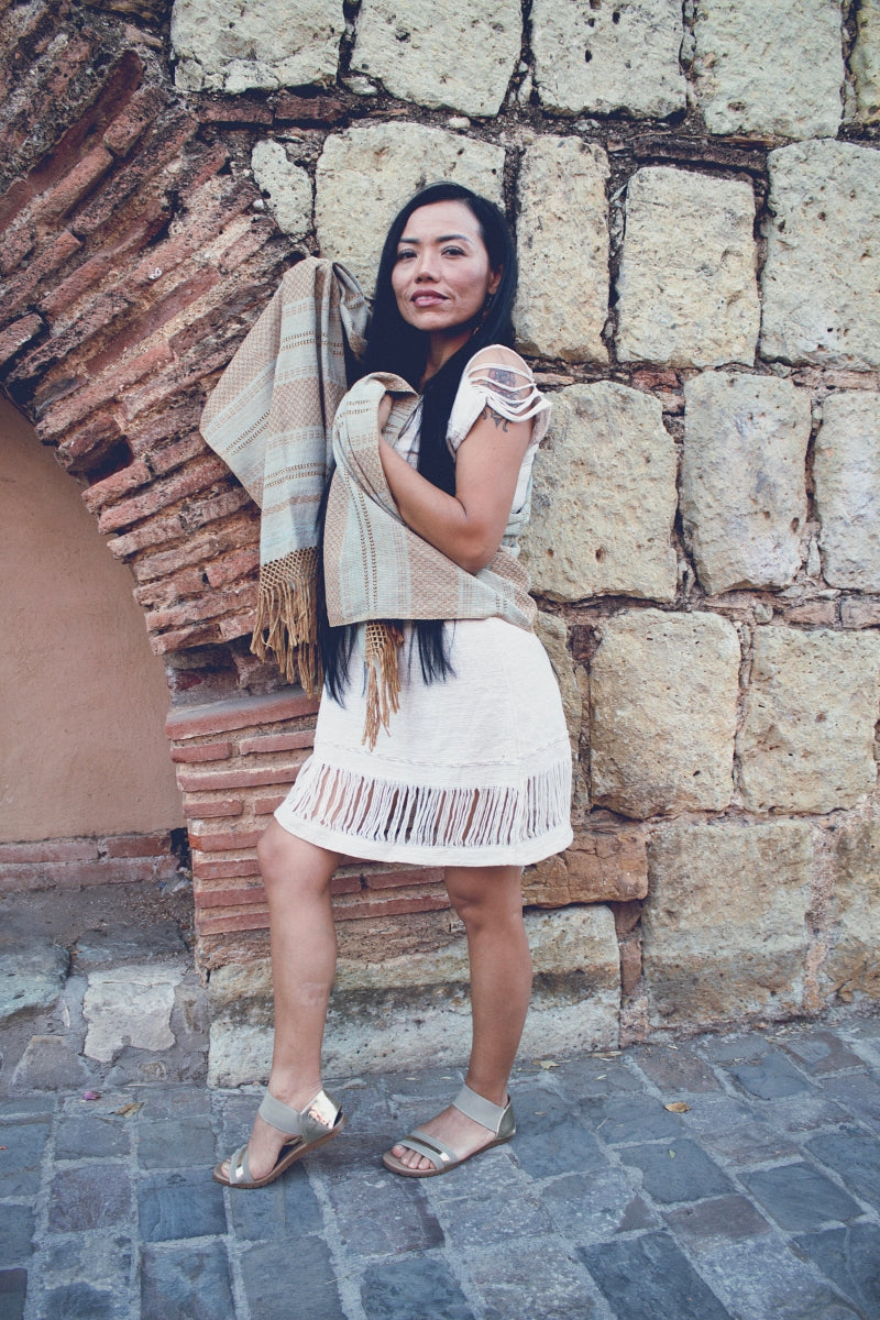 Rebozo "Desierto Cactae"