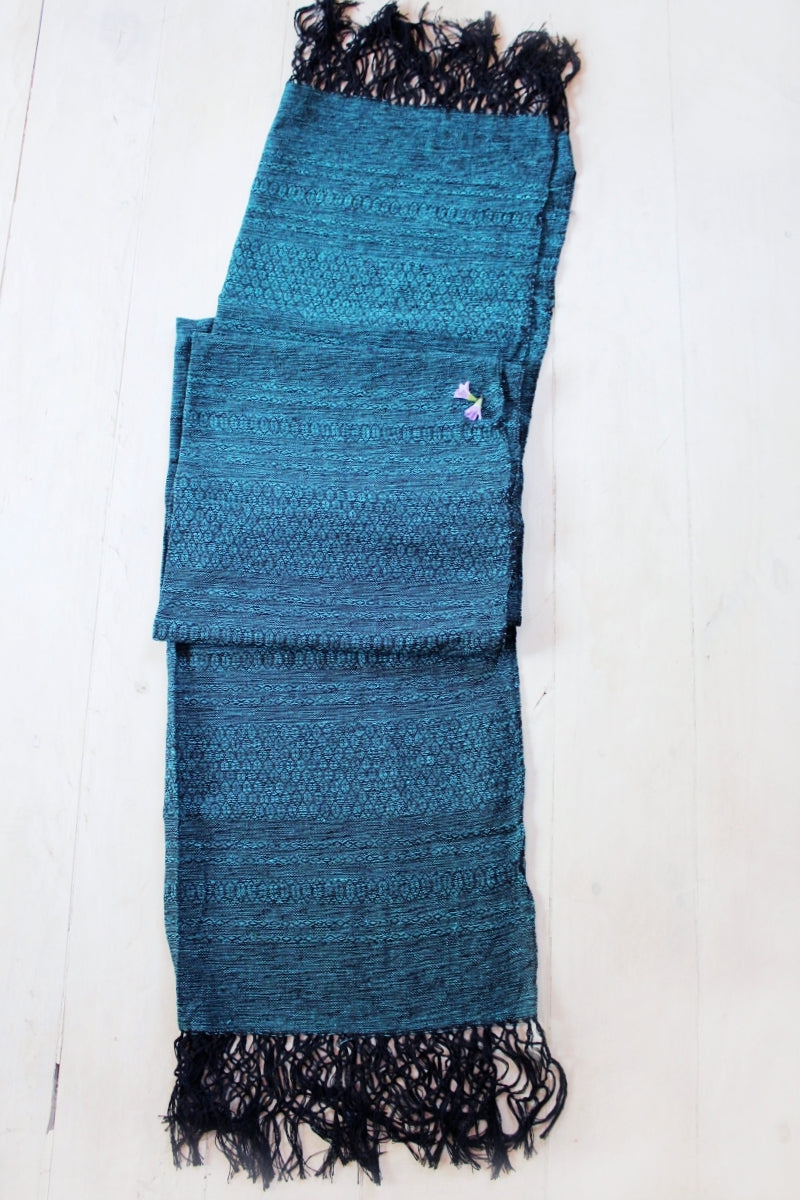 NIRMI Rebozo "Cenote" Blue by ANTAMA